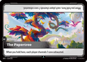 The Papertree (219/221) - Spiritforged Foil - Poke-Collect