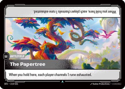 The Papertree (219/221) - Spiritforged - Poke-Collect