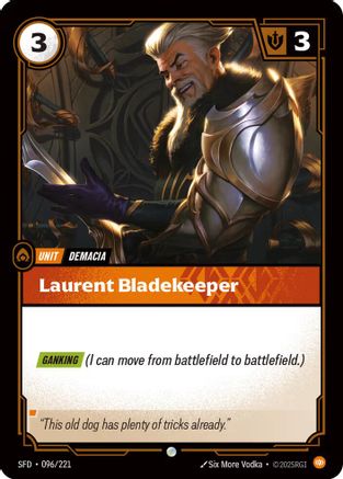 Laurent Bladekeeper (096/221) - Spiritforged Foil - Poke-Collect