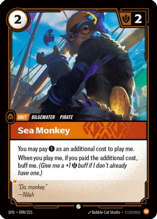 Sea Monkey (098/221) - Spiritforged - Poke-Collect