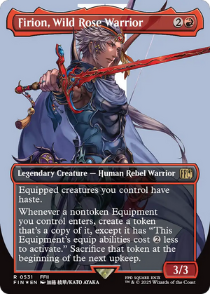 Firion, Wild Rose Warrior (FIN-531) - FINAL FANTASY (Borderless) Foil