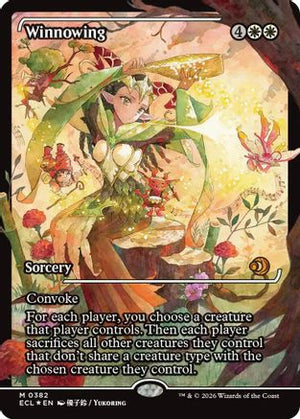 Winnowing (Showcase) (ECL-382) - Lorwyn Eclipsed Foil - Poke-Collect