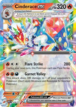 Cinderace ex 38 - ME Ascended Heroes Holofoil - Poke-Collect