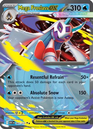 Mega Froslass ex - 047/217 47 - ME Ascended Heroes Holofoil - Poke-Collect