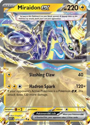 Miraidon ex 73 - ME Ascended Heroes Holofoil - Poke-Collect
