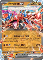 Koraidon ex 121 - ME Ascended Heroes Holofoil - Poke-Collect