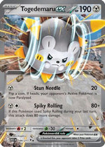 Togedemaru ex 149 - ME Ascended Heroes Holofoil - Poke-Collect