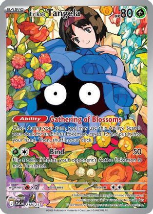 Erika's Tangela - 218/217 218 - ME Ascended Heroes Holofoil - Poke-Collect