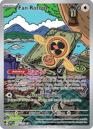 Fan Rotom - 250/217 250 - ME Ascended Heroes Holofoil - Poke-Collect