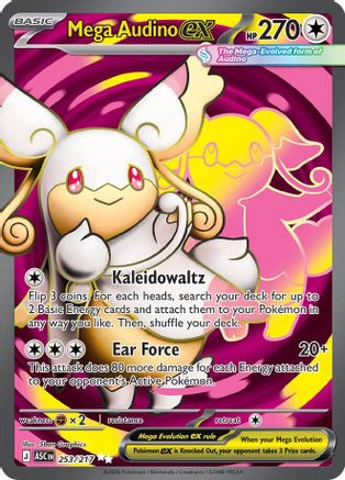 Mega Audino ex - 253/217 253 - ME Ascended Heroes Holofoil - Poke-Collect