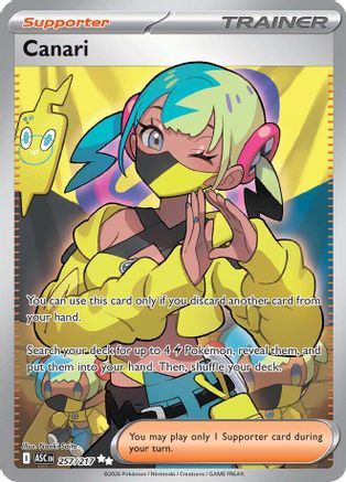 Canari - 257/217 257 - ME Ascended Heroes Holofoil - Poke-Collect