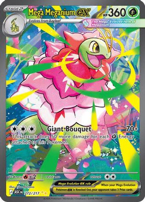 Mega Meganium ex - 272/217 272 - ME Ascended Heroes Holofoil - Poke-Collect
