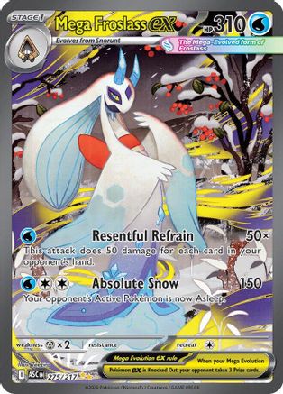 Mega Froslass ex - 275/217 275 - ME Ascended Heroes Holofoil - Poke-Collect