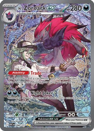 N's Zoroark ex - 286/217 286 - ME Ascended Heroes Holofoil - Poke-Collect