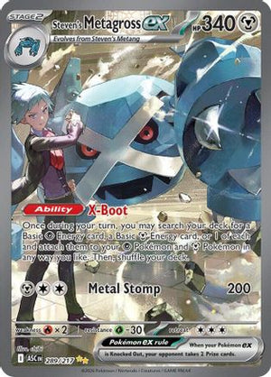 Steven's Metagross ex 289 - ME Ascended Heroes Holofoil - Poke-Collect