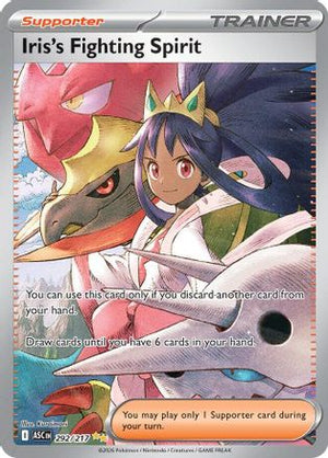 Iris's Fighting Spirit - 292/217 292 - ME Ascended Heroes Holofoil - Poke-Collect