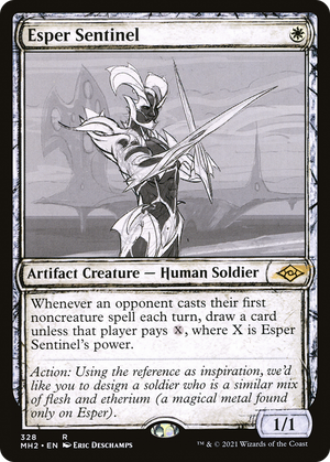 Esper Sentinel (MH2-328) - Modern Horizons 2: (Showcase)