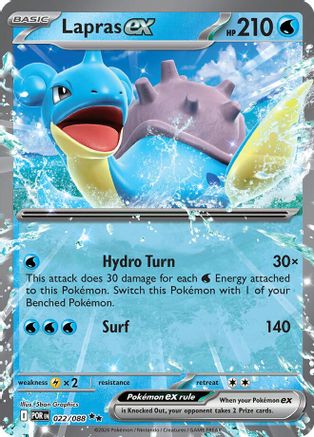 Lapras ex 22 - ME03 Perfect Order Holofoil - Poke-Collect