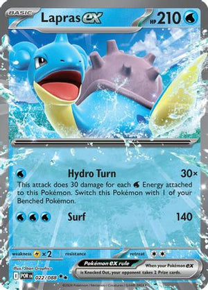 Lapras ex 22 - ME03 Perfect Order Holofoil - Poke-Collect