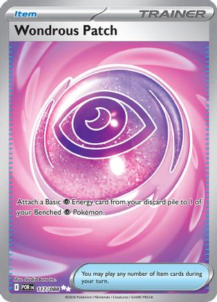 Wondrous Patch 117 - ME03 Perfect Order Holofoil - Poke-Collect