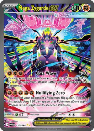 Mega Zygarde ex - 120/088 120 - ME03 Perfect Order Holofoil - Poke-Collect