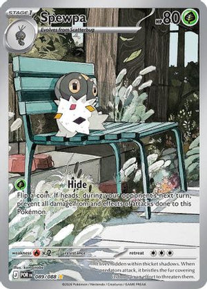 Spewpa - 089/088 89 - ME03 Perfect Order Holofoil - Poke-Collect
