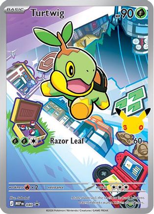 Turtwig - 040 40 - ME Mega Evolution Promo Holofoil - Poke-Collect