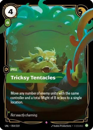 Tricksy Tentacles (054/219) - Unleashed Foil