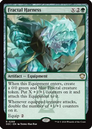 Fractal Harness (SOC-268) - Commander: Secrets of Strixhaven