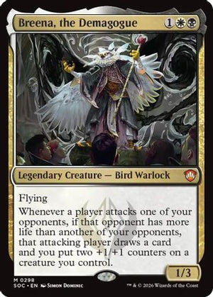 Breena, the Demagogue (SOC-298) - Commander: Secrets of Strixhaven
