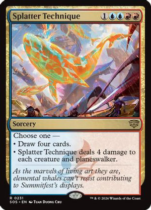 Splatter Technique (SOS-231) - Secrets of Strixhaven Foil