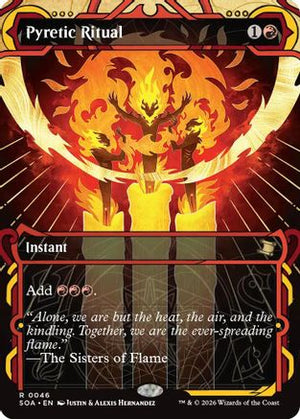 Pyretic Ritual (SOA-046) - Secrets of Strixhaven: Mystical Archive Foil