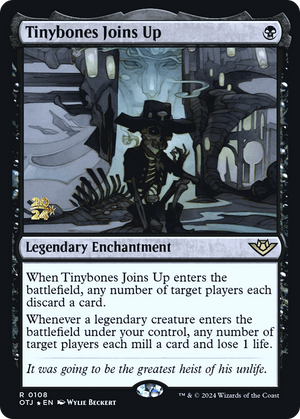 Tinybones Joins Up (PRE-108) - Outlaws of Thunder Junction Promos Foil