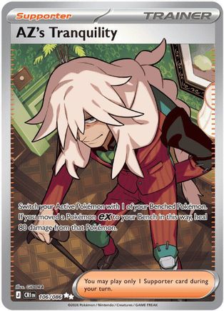 AZ's Tranquility - 106/086 106 - ME04 Chaos Rising Holofoil - Poke-Collect