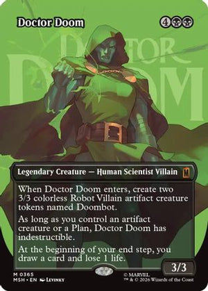 Doctor Doom (Borderless) (365) (MSH-365) - Marvel Super Heroes