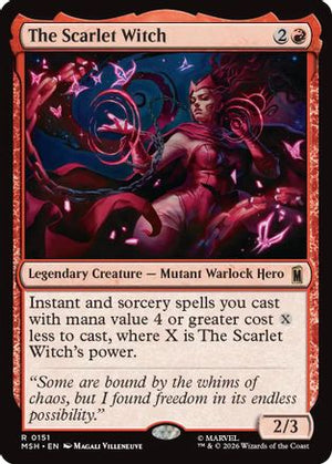 The Scarlet Witch (MSH-151) - Marvel Super Heroes Foil