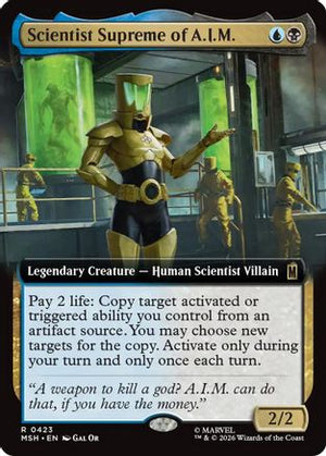 Scientist Supreme of A.I.M. (Extended Art) (MSH-423) - Marvel Super Heroes