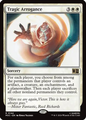 Tragic Arrogance (MSC-144) - Commander: Marvel Super Heroes