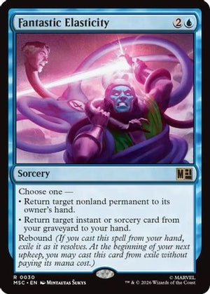 Fantastic Elasticity (MSC-030) - Commander: Marvel Super Heroes