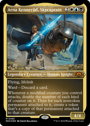 Arna Kennerud, Skycaptain (Foil Etched) (MH3-485) - Modern Horizons 3 Foil