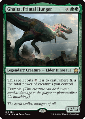 Ghalta, Primal Hunger (FDN-222) - Foundations Foil