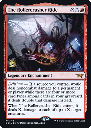 The Rollercrusher Ride (PRE-155) - Duskmourn: House of Horror Promos Foil