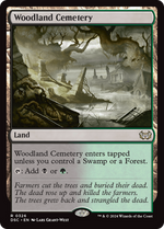 Woodland Cemetery (DSC-326) - Duskmourn: House of Horror Commander - Poke-Collect