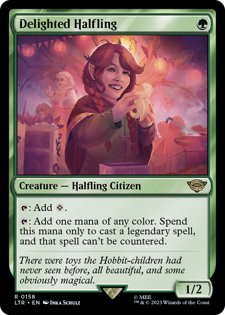 Delighted Halfling (LTR-158) - The Lord of the Rings: Tales of Middle-earth - Poke-Collect