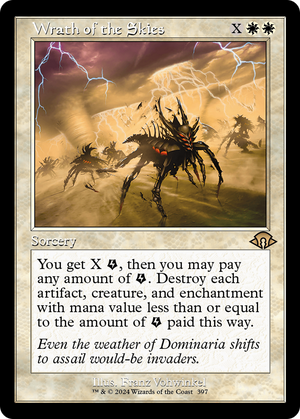 Wrath of the Skies (Retro Frame) (MH3-397) - Modern Horizons 3 Foil