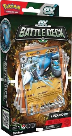 Battle Deck Bundle (Lucario EX & Ampharos EX)