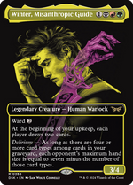 Winter, Misanthropic Guide (DSK-365) - Duskmourn: House of Horror (Borderless) Foil - Poke-Collect