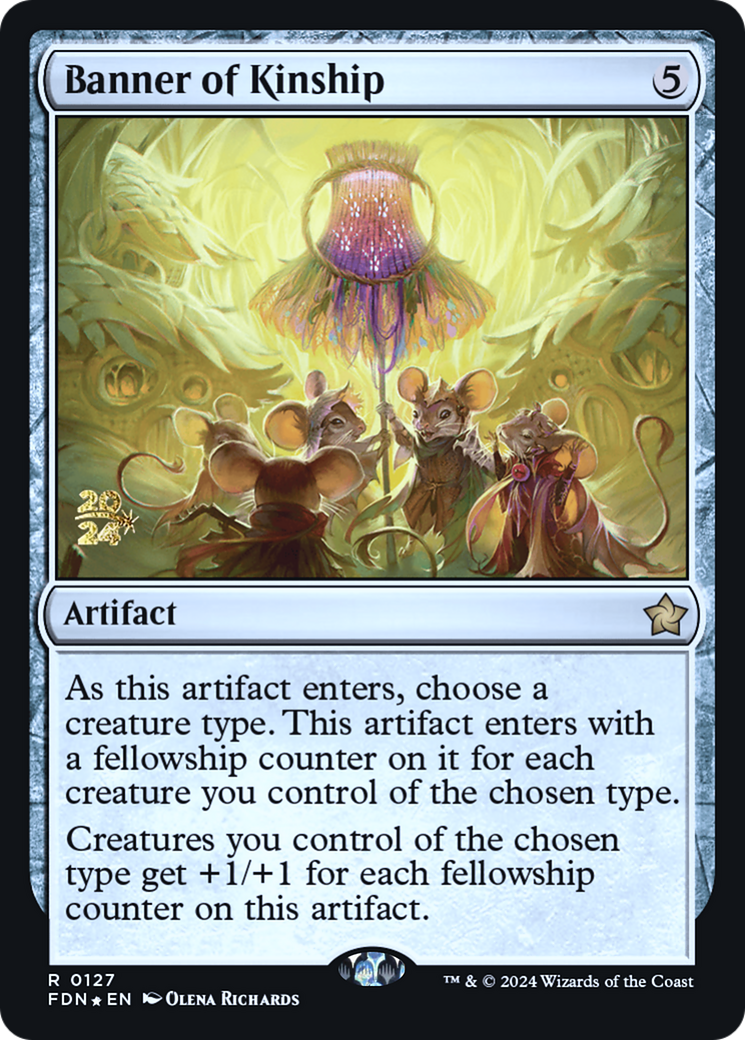 Banner of Kinship (PRE-127) - Foundations Promos Foil