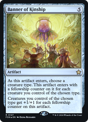 Banner of Kinship (PRE-127) - Foundations Promos Foil