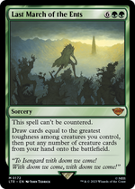 Last March of the Ents (LTR-172) - The Lord of the Rings: Tales of Middle-earth - Poke-Collect